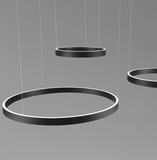 Suspension Elowen, noir