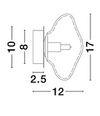 Wandlamp King D17