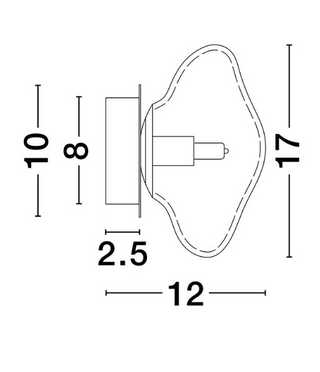 Wandlamp King D17
