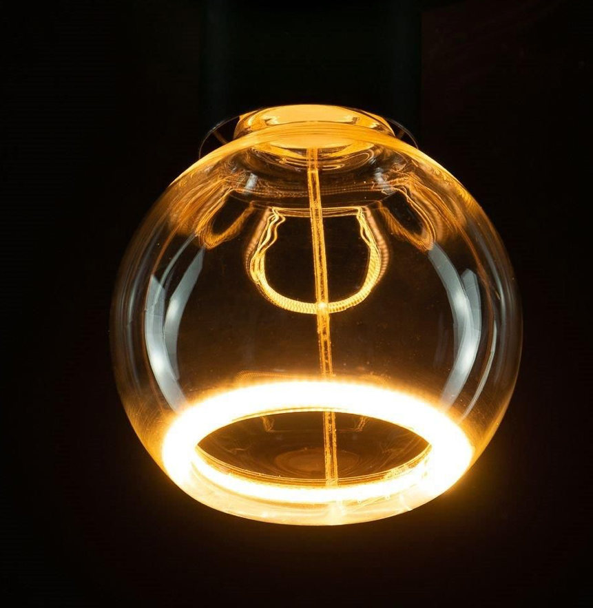 LED Floating globe 80 clear E27 4W