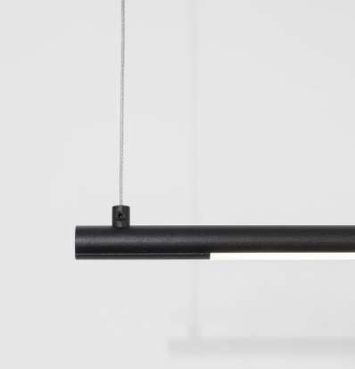 Suspension Elettra Alu, noir