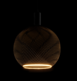 LED Floating Cage globe 300 zwart 6W