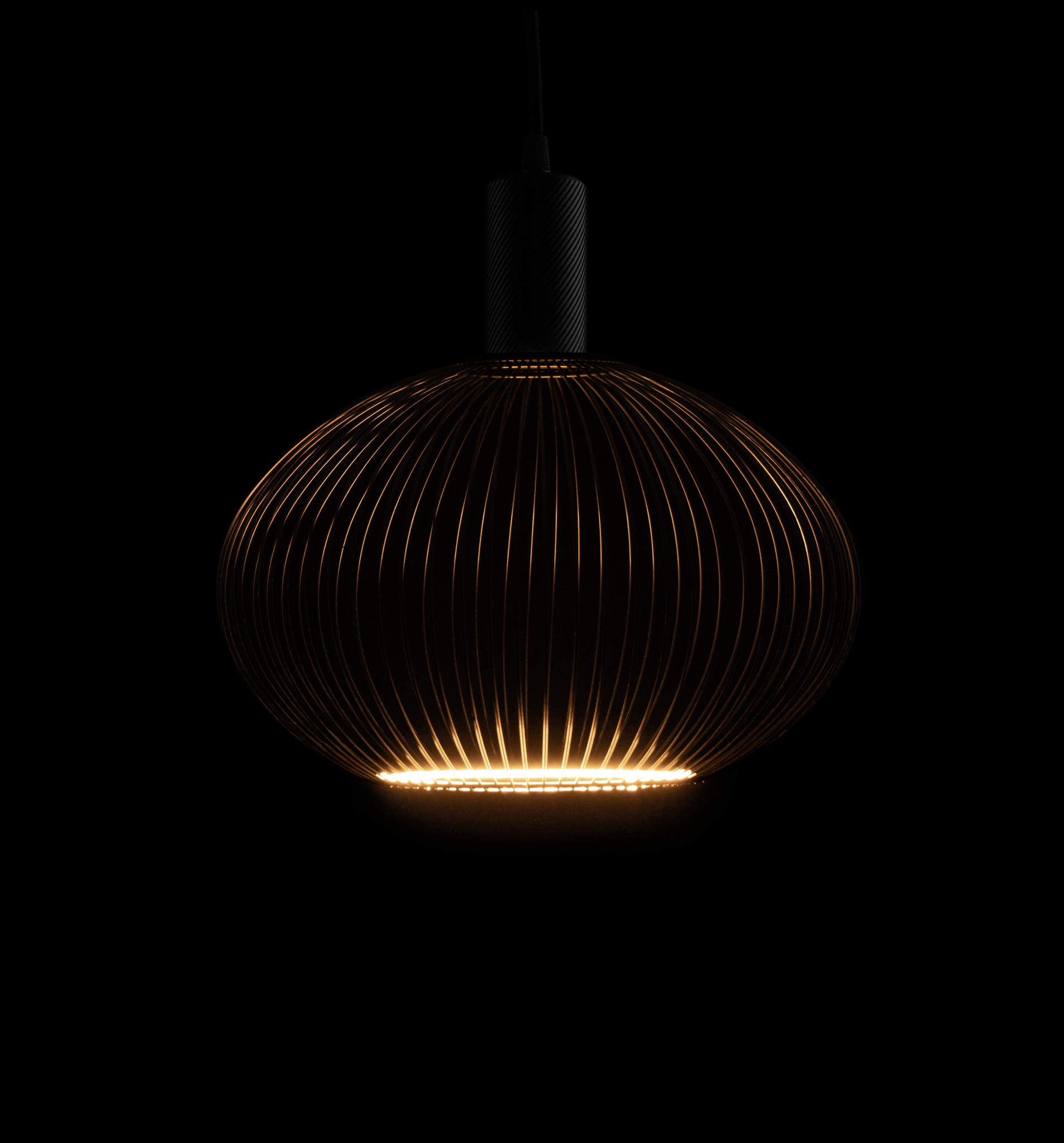 LED Floating Filo ovaal 300 zwart 6W