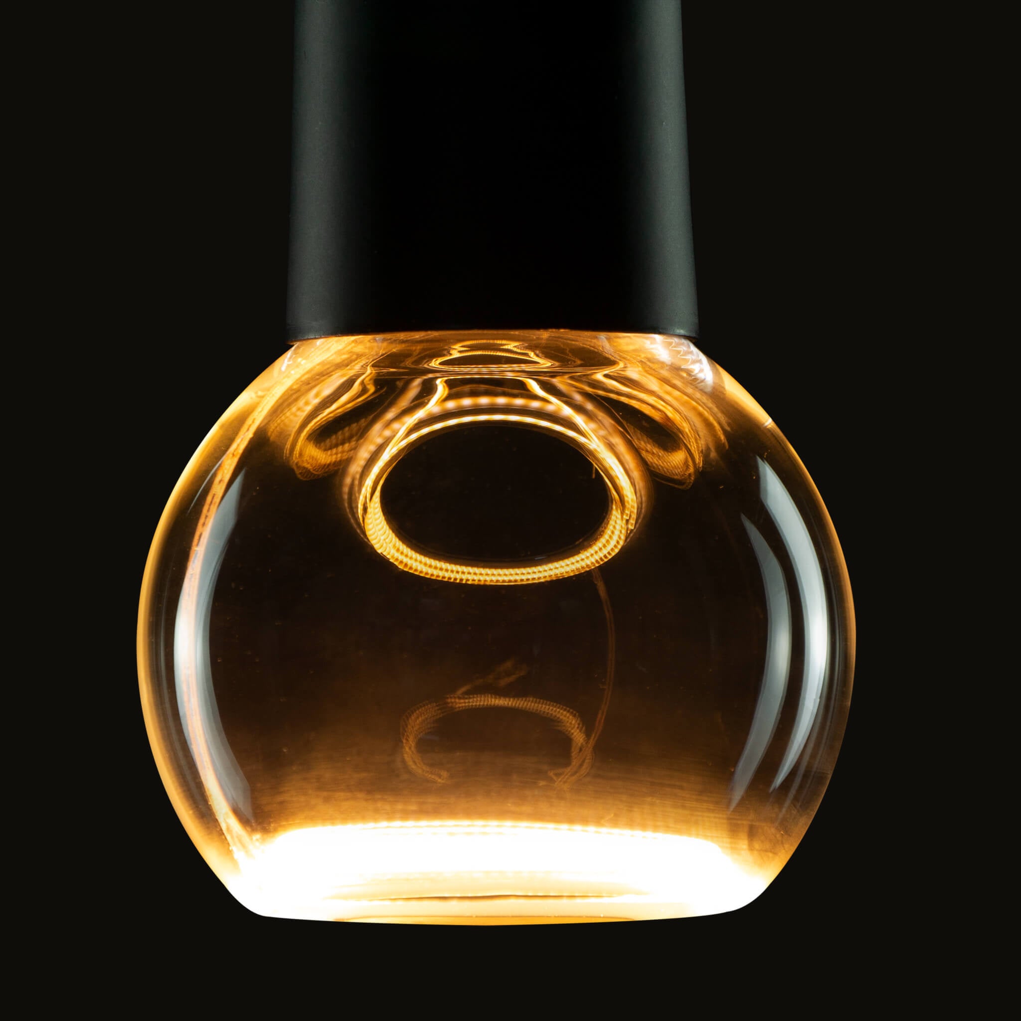 LED Floating globe 80 clear E27 4W