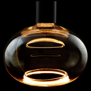 LED Floating ovaal 200 goud E27 4,5W