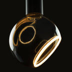 LED Floating globe 150 smoke grey 45° E27 6W