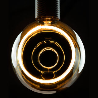 LED Floating globe 150 rookgrijs 90° E27 6W