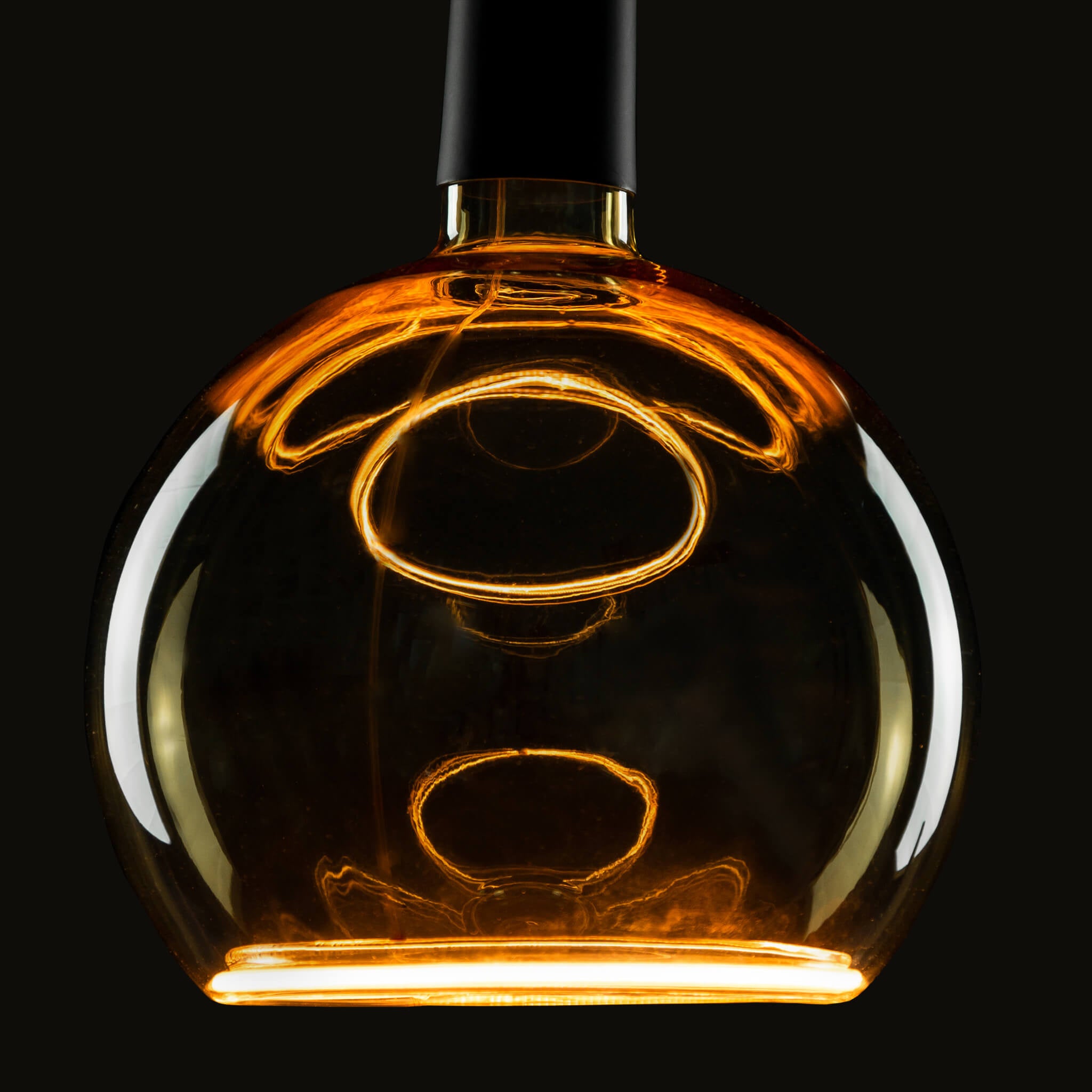 LED Floating globe 150 gold E27 4W