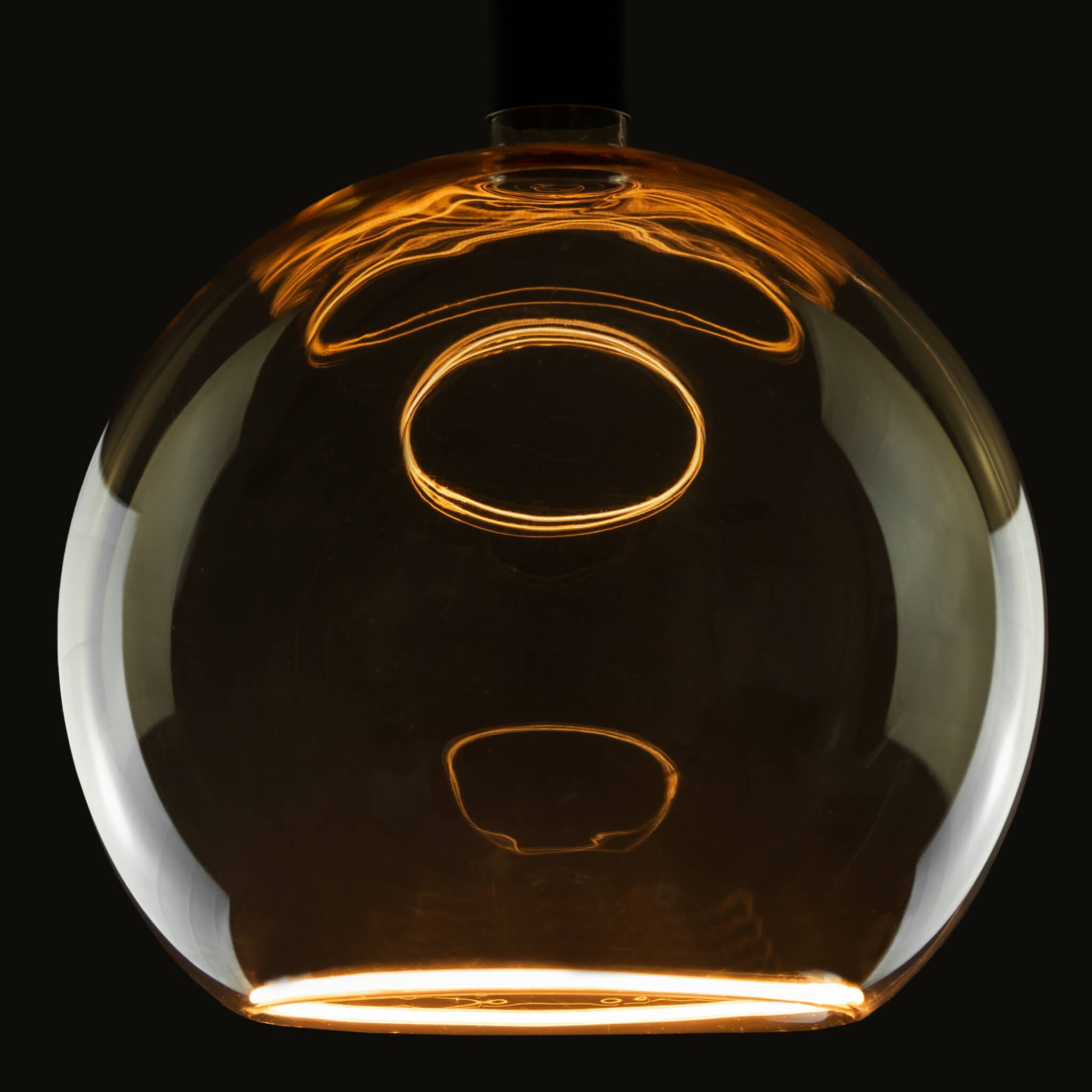 LED Floating globe 300 gold E27 5W