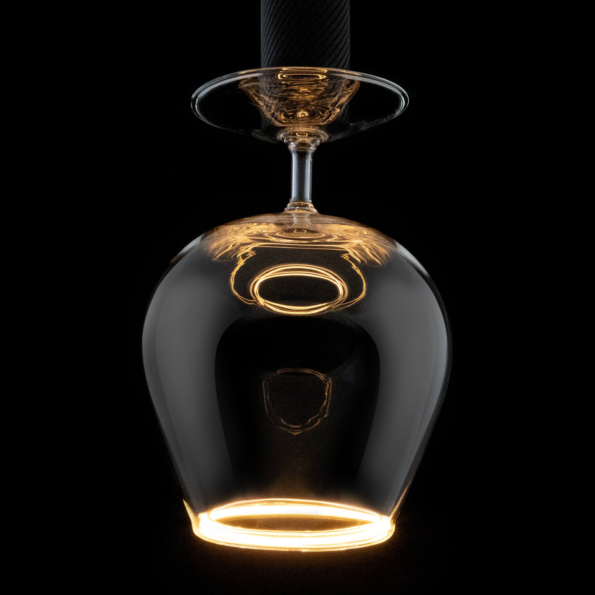 LED Cognac clear E27 6W