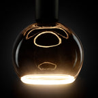 LED Billard globe 150 zwart E27 4W