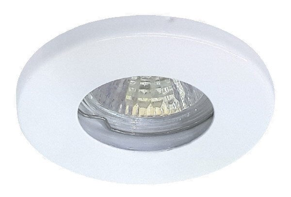 Inbouwspot rond vast GU5,3 wit IP65
