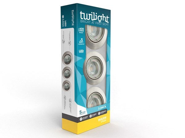 Neo LED inbouwspot GU10 nikkel satijn IP20 5W 2700K dimbaar - 3-pack