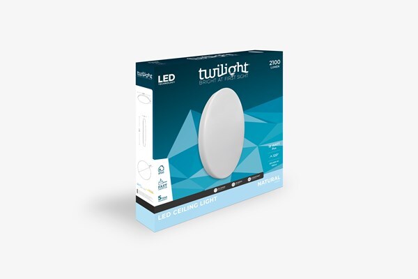 Solaris LED plafondlamp 18W 4000K