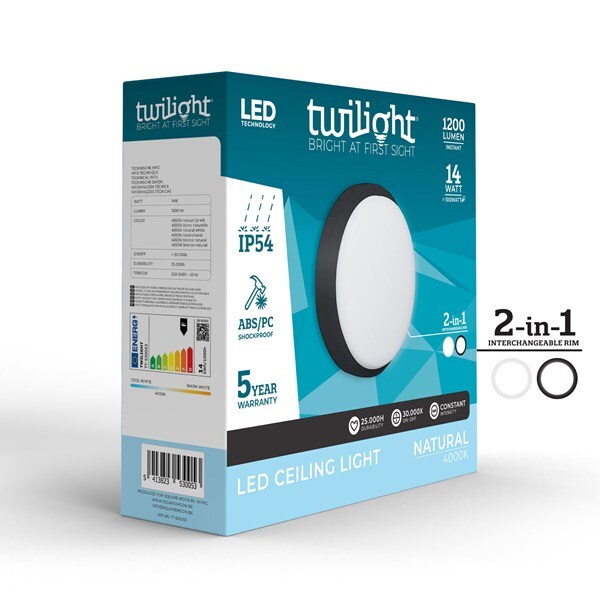 Neptune LED plafondlamp 14W 4000K