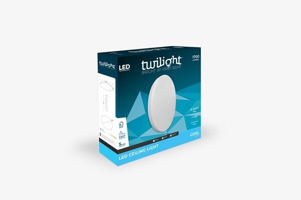 Solaris LED ceiling light 15W 6500K