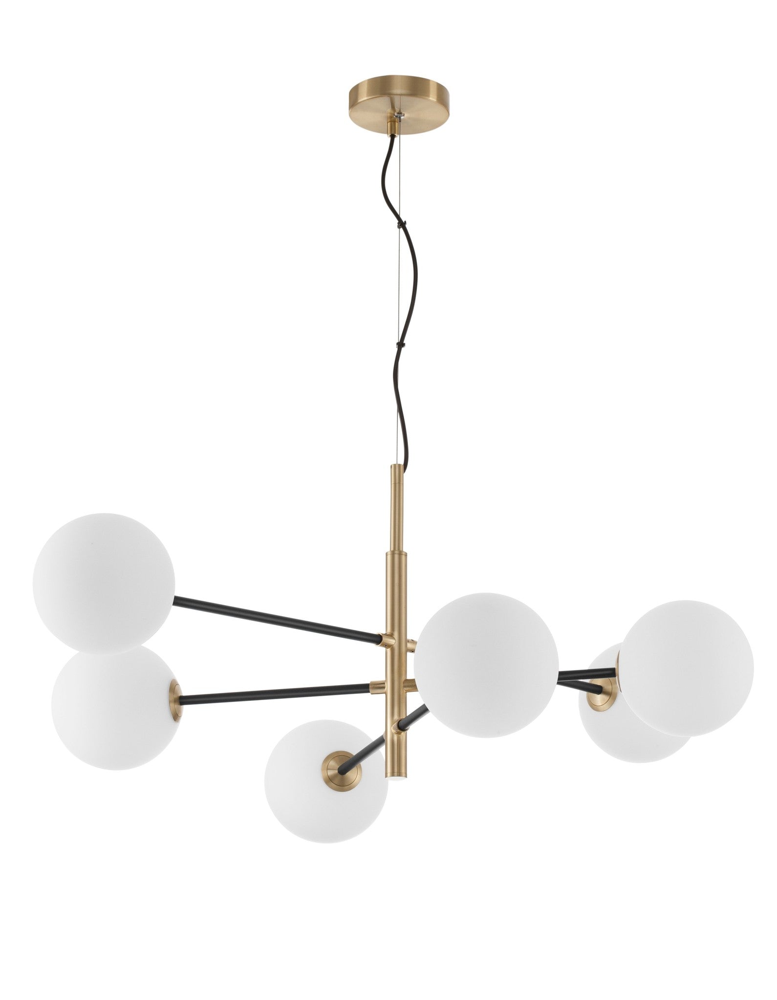 Hanglamp Vitra, goud