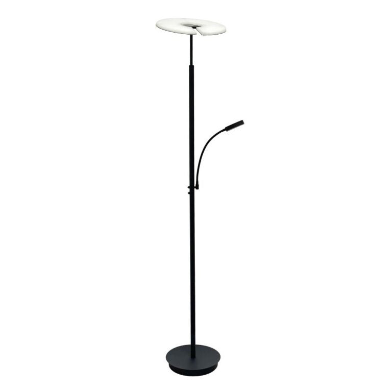 Floor lamp Riva black