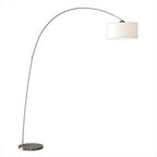 Floor lamp Bow matt steel