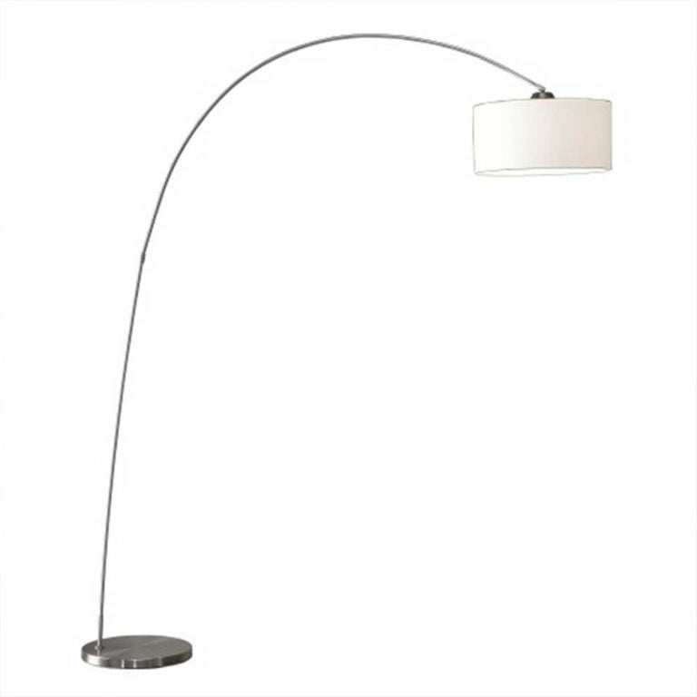 Floor lamp Bow matt steel