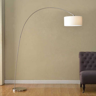 Floor lamp Bow matt steel