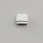 Wall lamp Metz plaster white